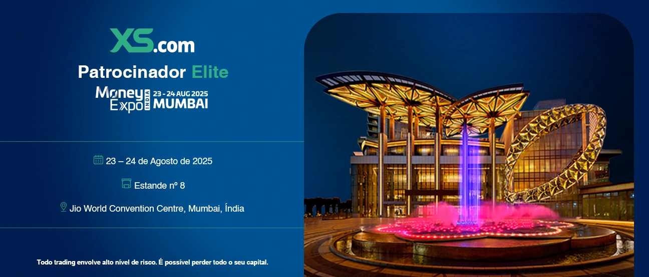 XS.com lidera como Patrocinador Elite na Money Expo India em Mumbai